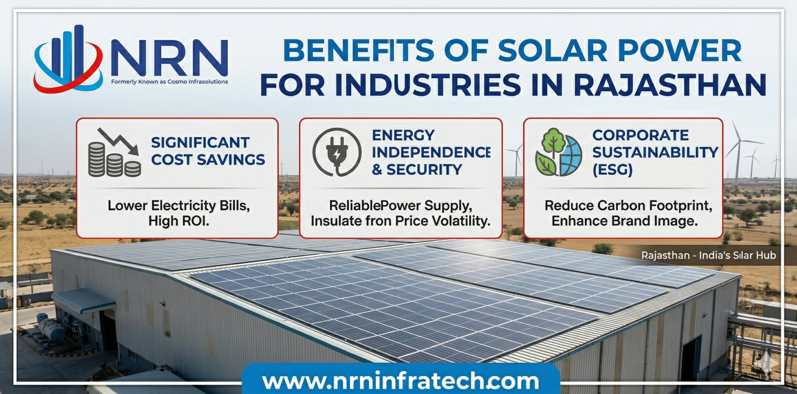 Benefits of Solar Power for Industries in Rajasthan